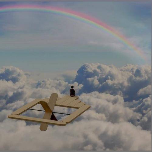 مهران یاوری دیروز بارون زد بعدش که رنگین کمون در اومد بی اختیار گریم گرفت