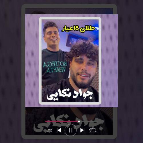 جواد نکایی طلای 18 عیار