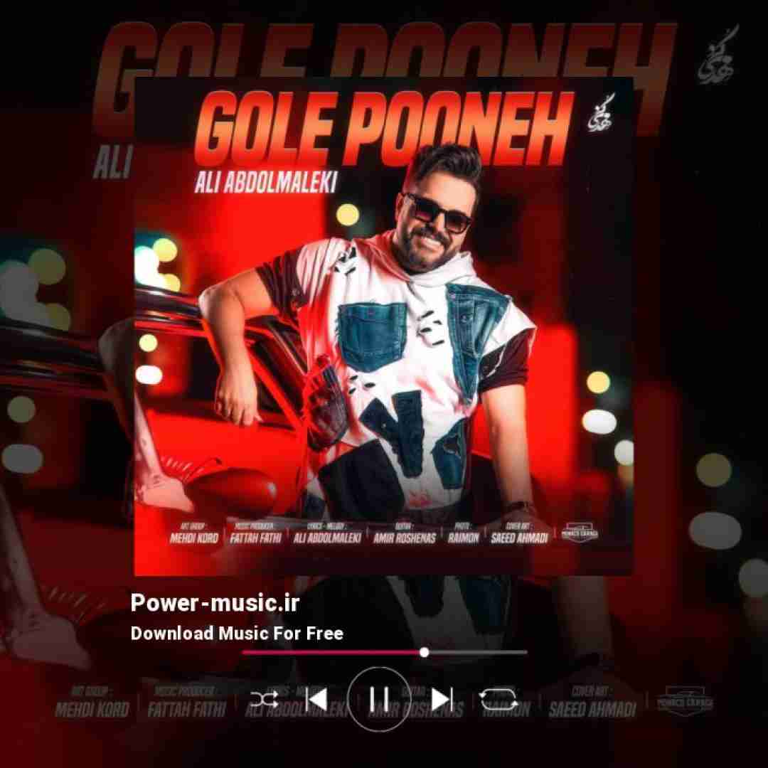 علی عبدالمالکی گل پونه